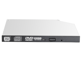 HP 9.5mm SATA DVD-RW JackBlack Optical Drive, 652241-B21